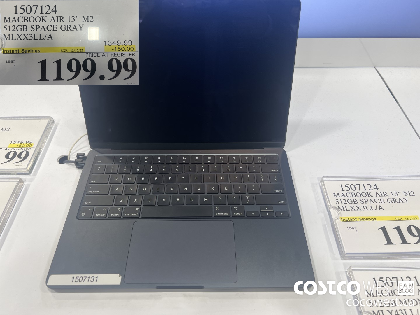 1507124 MACBOOK AIR 13