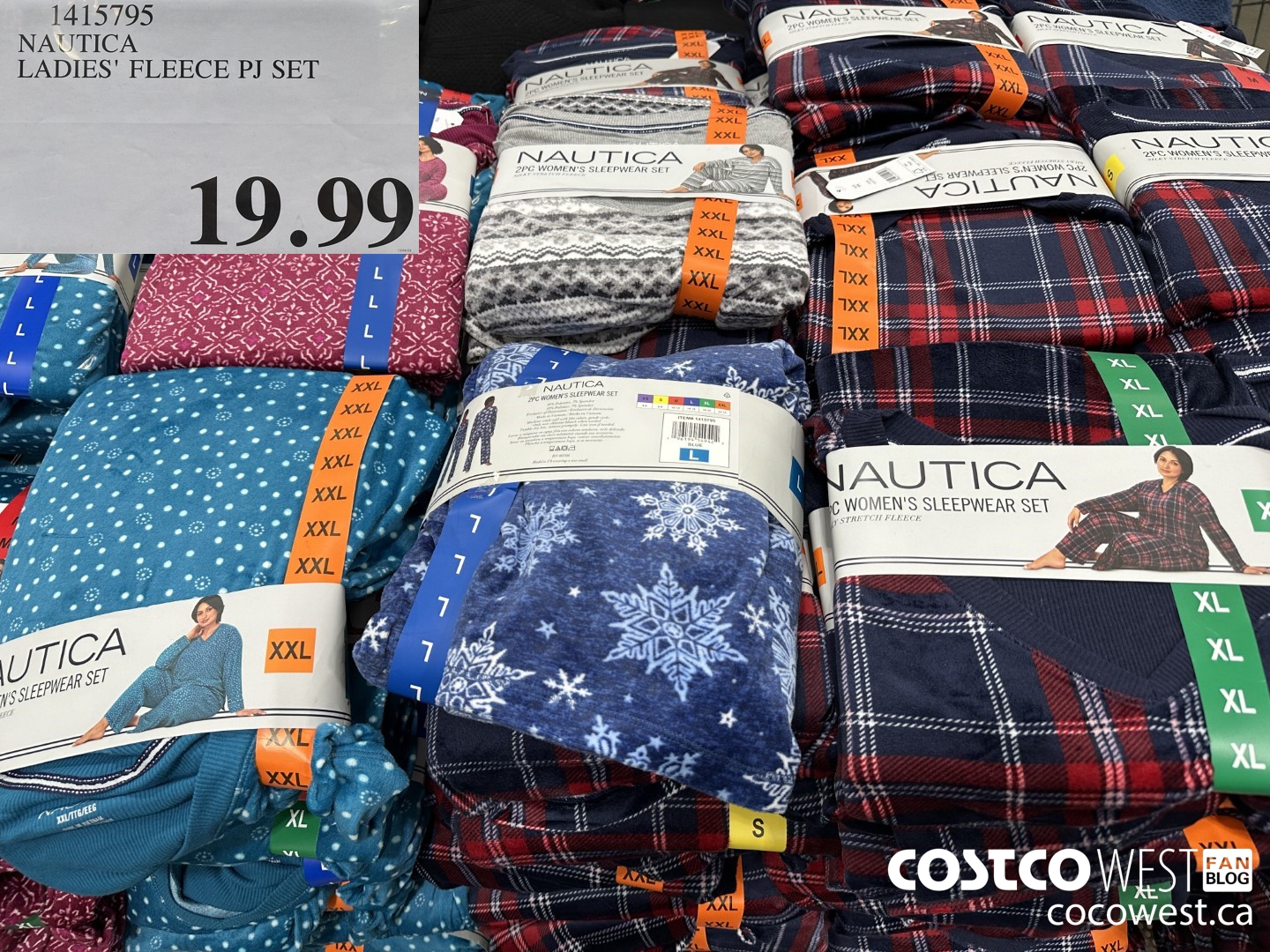 Costco Deals - 🙋‍♀️ Ladies @nautica #fleece #pajamas set