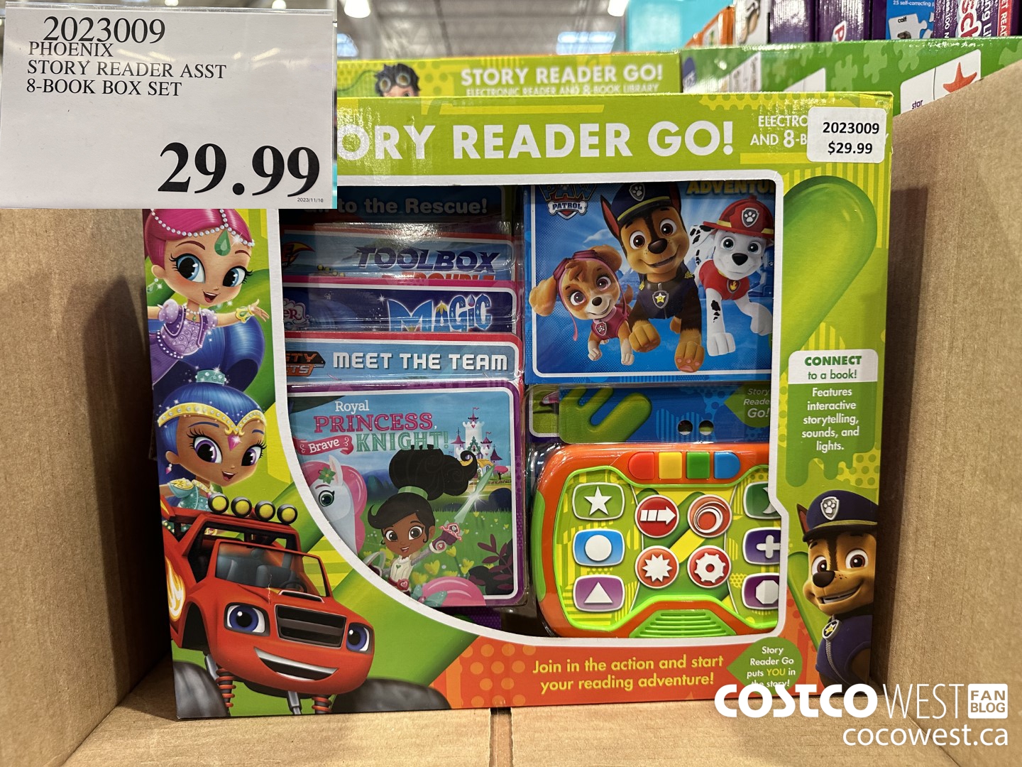 2023009 PHOENIX STORY READER ASST 8-BOOK BOX SET $29.99