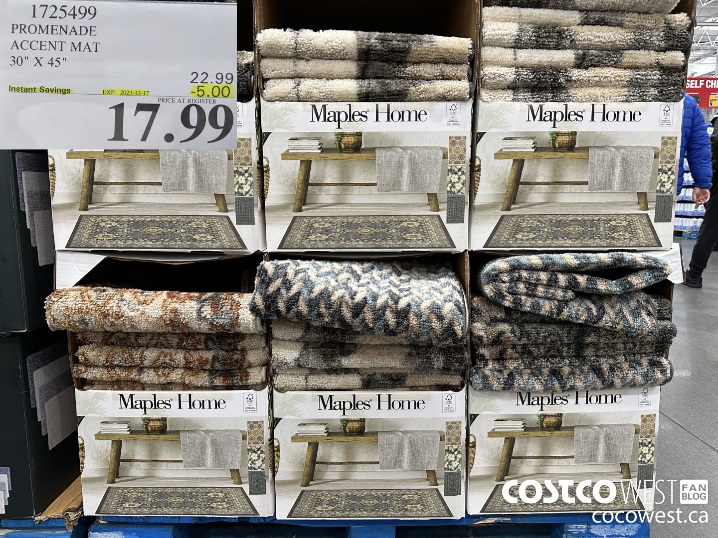 1725499 PROMENADE ACCENT MAT 30