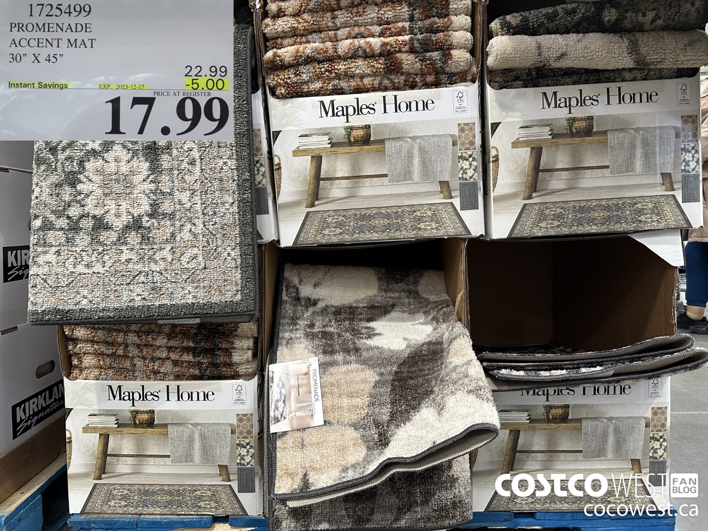 1725499 PROMENADE ACCENT MAT 30