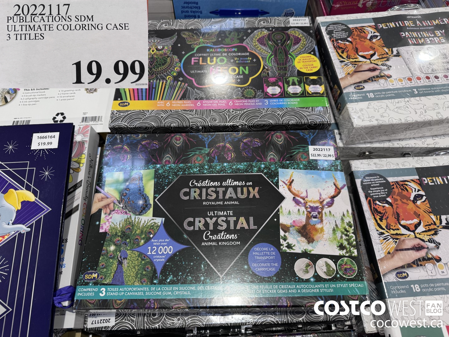 2022117 PUBLICATIONS SDM ULTIMATE COLORING CASE 3 TITLES $19.99