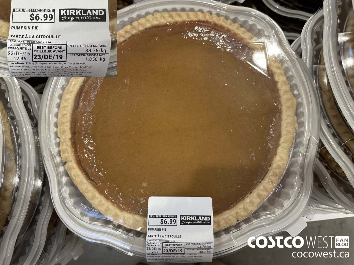 11226 PUMPKIN PIE $6.99