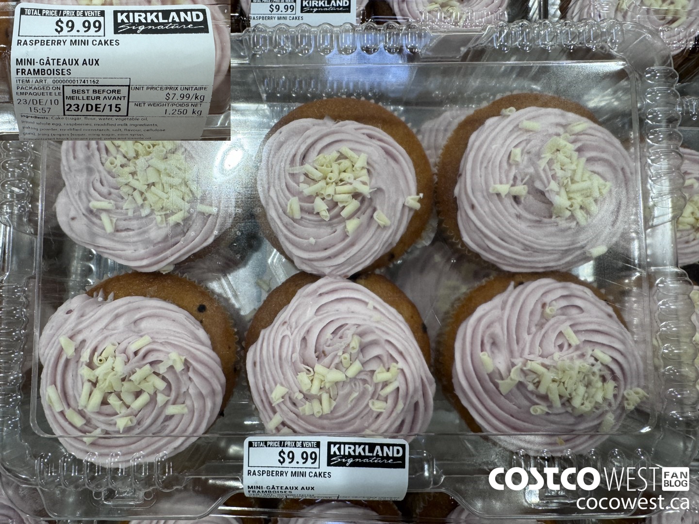 1741162 RASPBERRY MINI CAKES $9.99