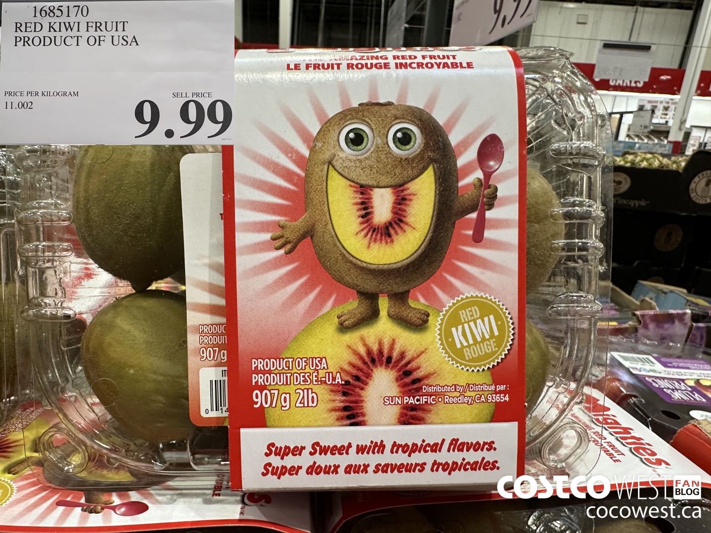 1685170 RED KIWI FRUIT PRODUCT OF USA $9.99