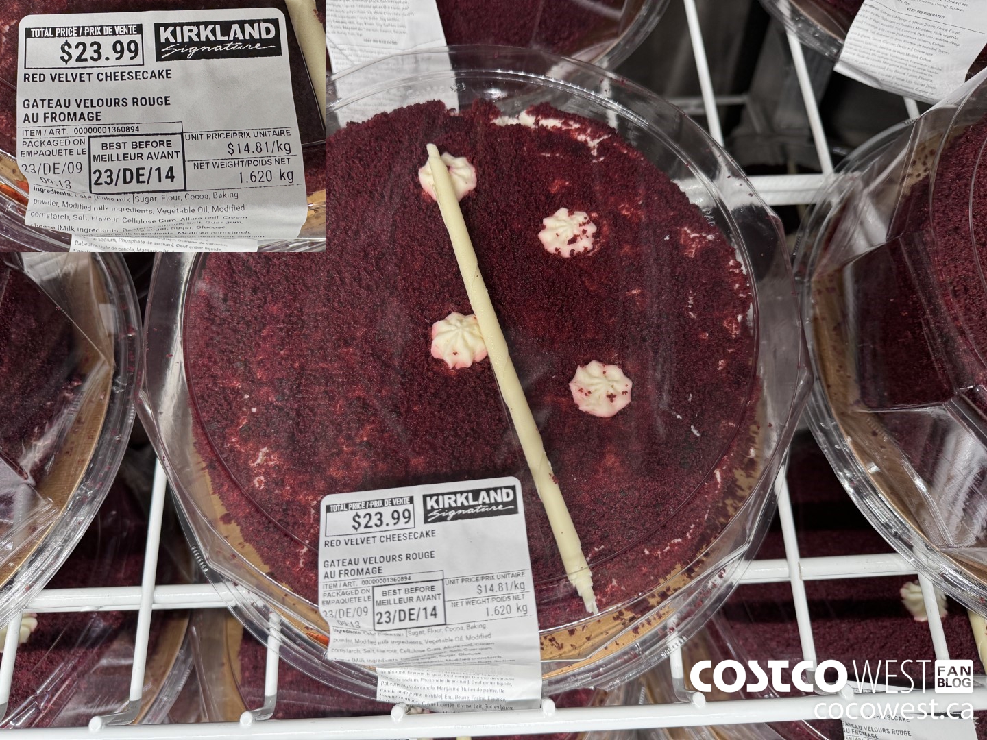 1360894 RED VELVET CHEESECAKE $23.99