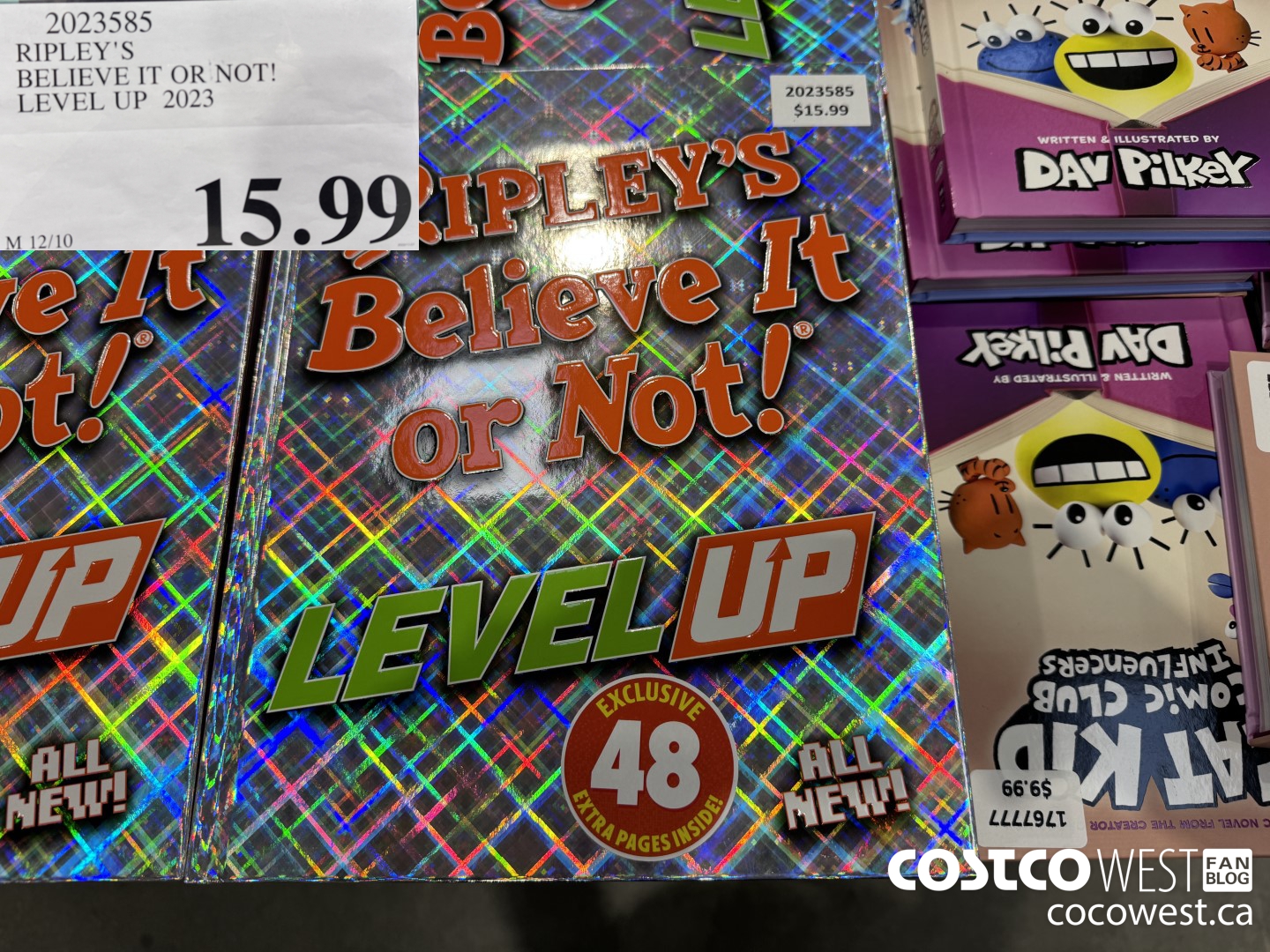 2023585 RIPLEY'S BELIEVE IT OR NOT! LEVEL UP 2023 $15.99