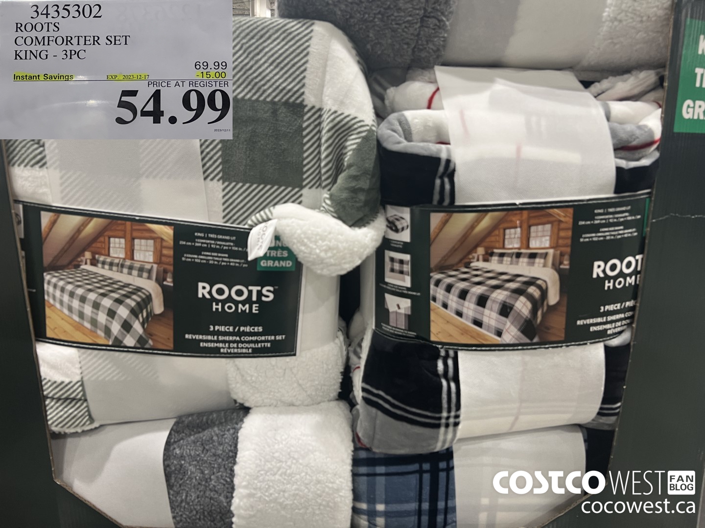 3435302 ROOTS COMFORTER SET KING 3PC ($15.00 INSTANT SAVINGS EXPIRES ON 2023-12-17) $54.99