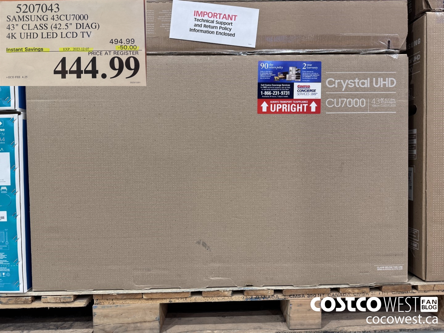 5207043 SAMSUNG 43CU7000 43