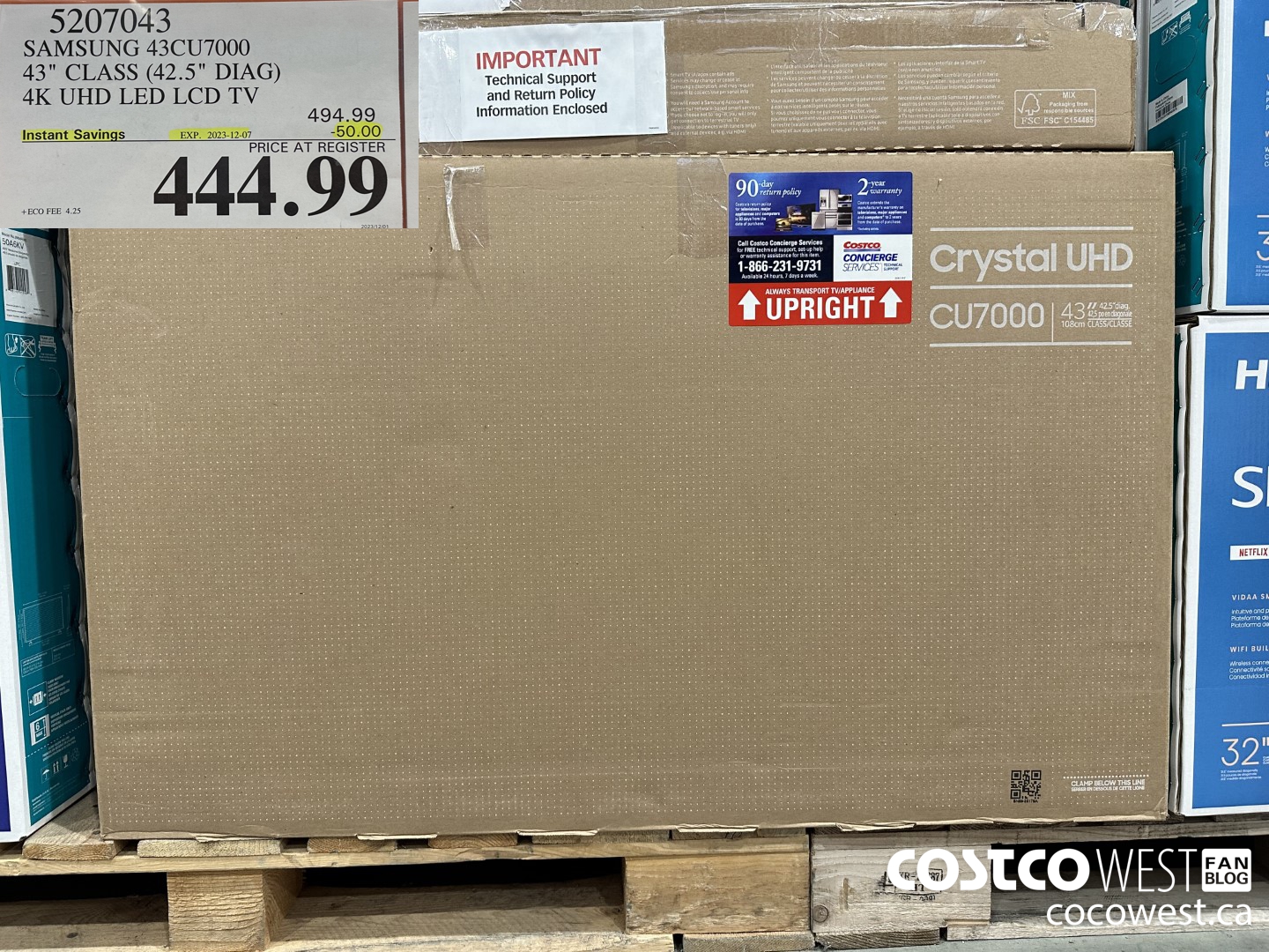 5207043 SAMSUNG 43CU7000 43