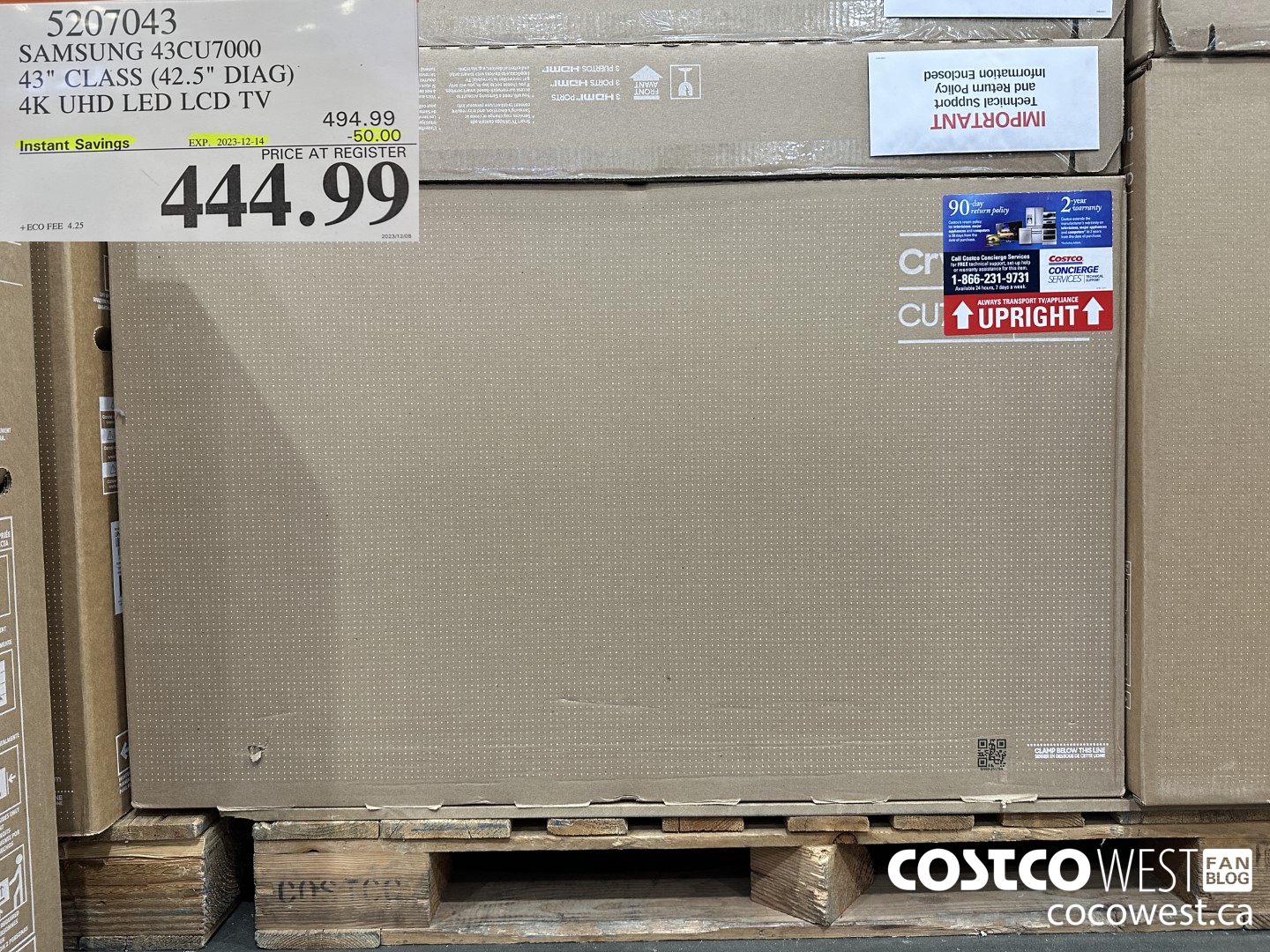 5207043 SAMSUNG 43CU7000 43