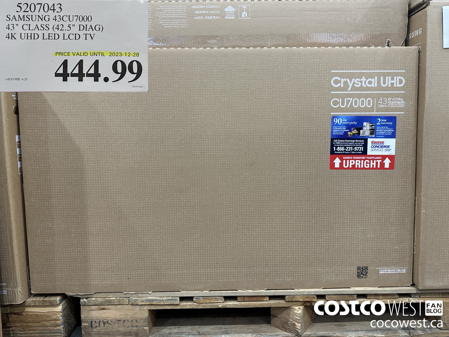 5207043 SAMSUNG 43CU7000 43