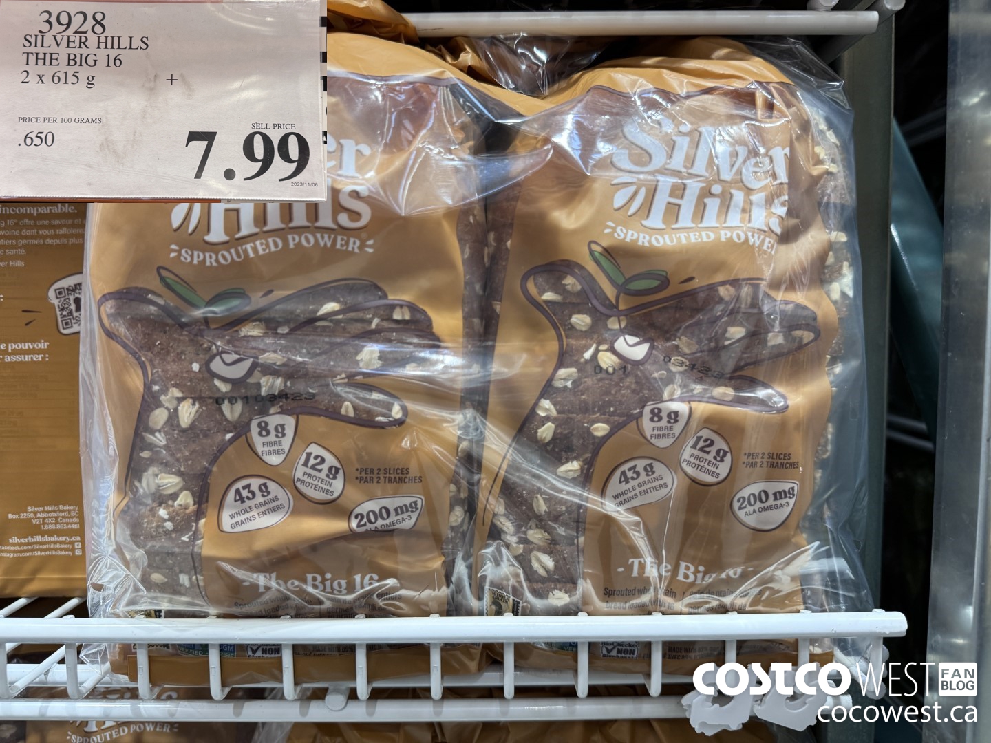 3928 SILVER HILLS THE BIG 16 2 x 615 g $7.99