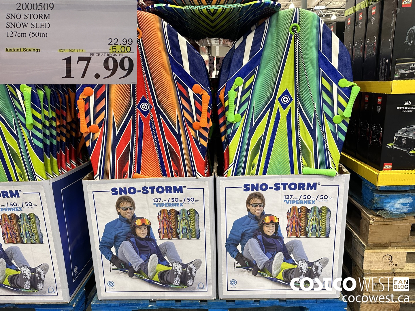 2000509 SNO STORM SNOW SLED 127 CM (50 IN) ($5.00 INSTANT SAVINGS EXPIRES ON 2023-12-31) $17.99