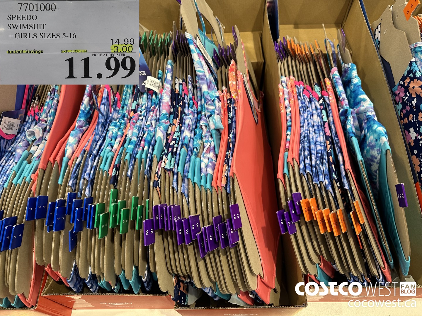 7701000 SPEEDO SWIMSUIT GIRLS SIZES 5-16 ($3.00 INSTANT SAVINGS EXPIRES ON 2023-12-24) $11.99