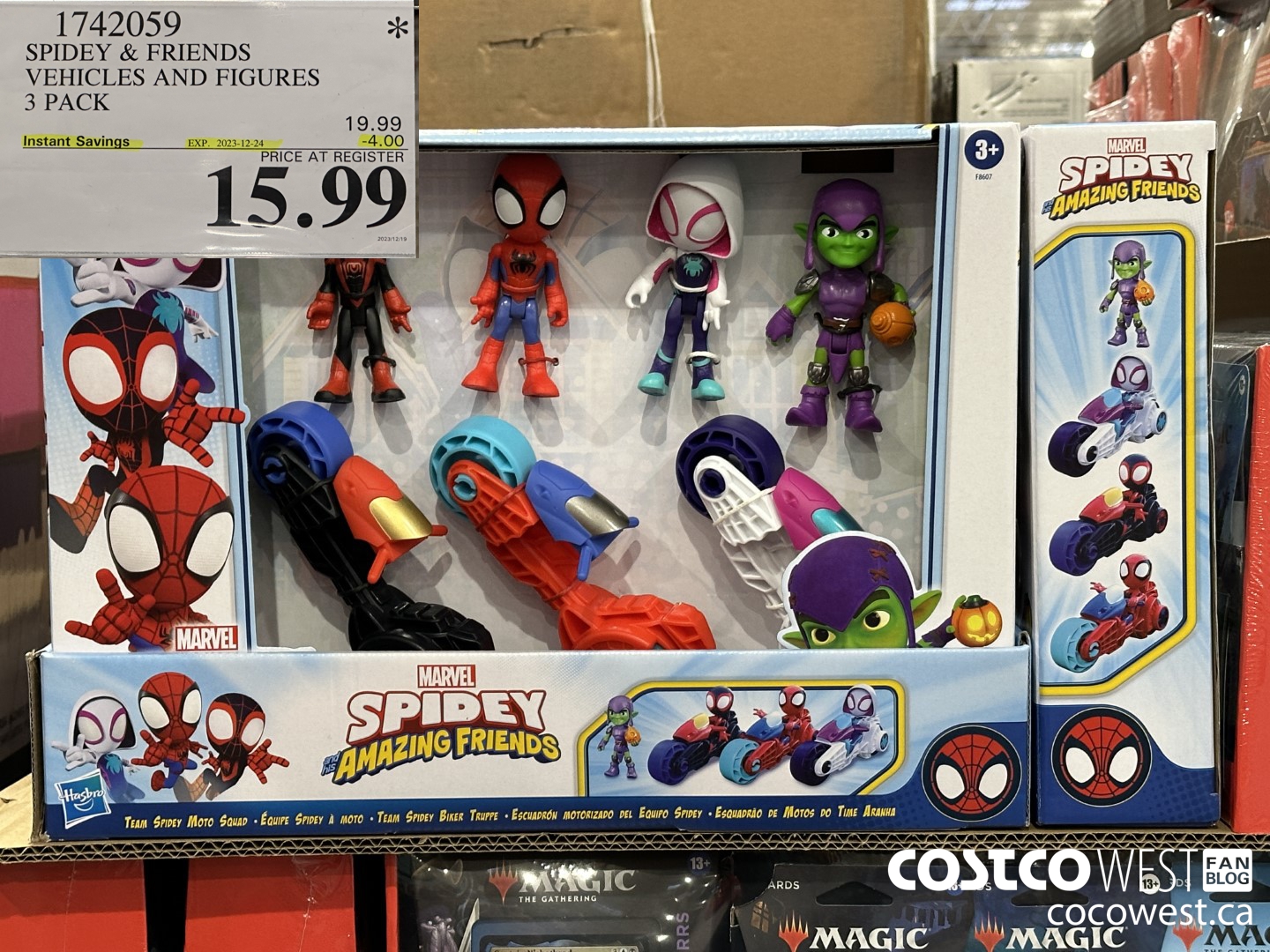 1742059 SPIDEY & FRIENDS VEHICLES AND FIGURES 3 PACK ($4.00 INSTANT SAVINGS EXPIRES ON 2023-12-24) $15.99