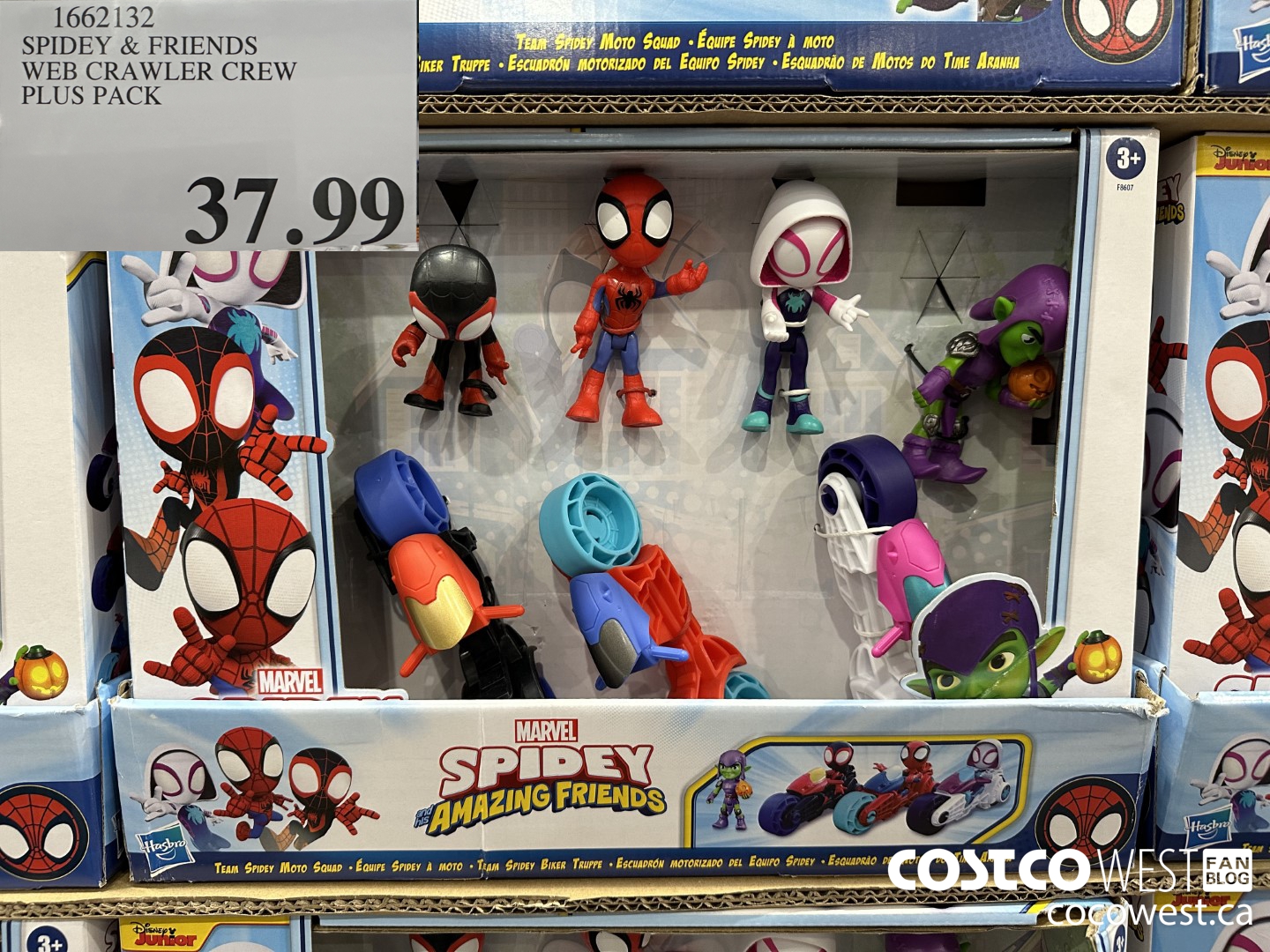 1662132 SPIDEY & FRIENDS WEB CRAWLER CREW PLUS PACK $37.99
