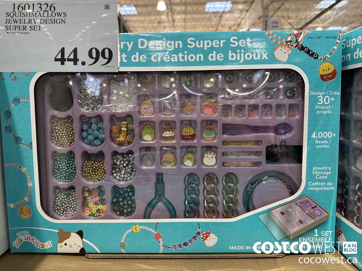 1601326 SQUISHMALLOW JEWELRY DESIGN SUPER SET $44.99