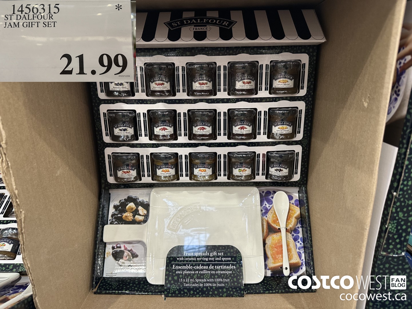 1456315 ST DALFOUR JAM GIFT SET $21.99