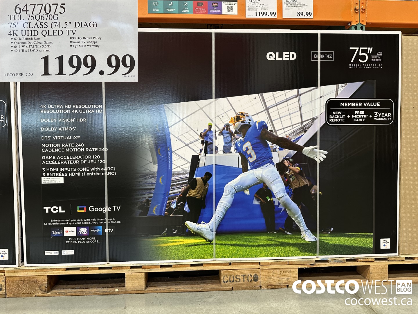 6477075 TCL 75Q670G 75