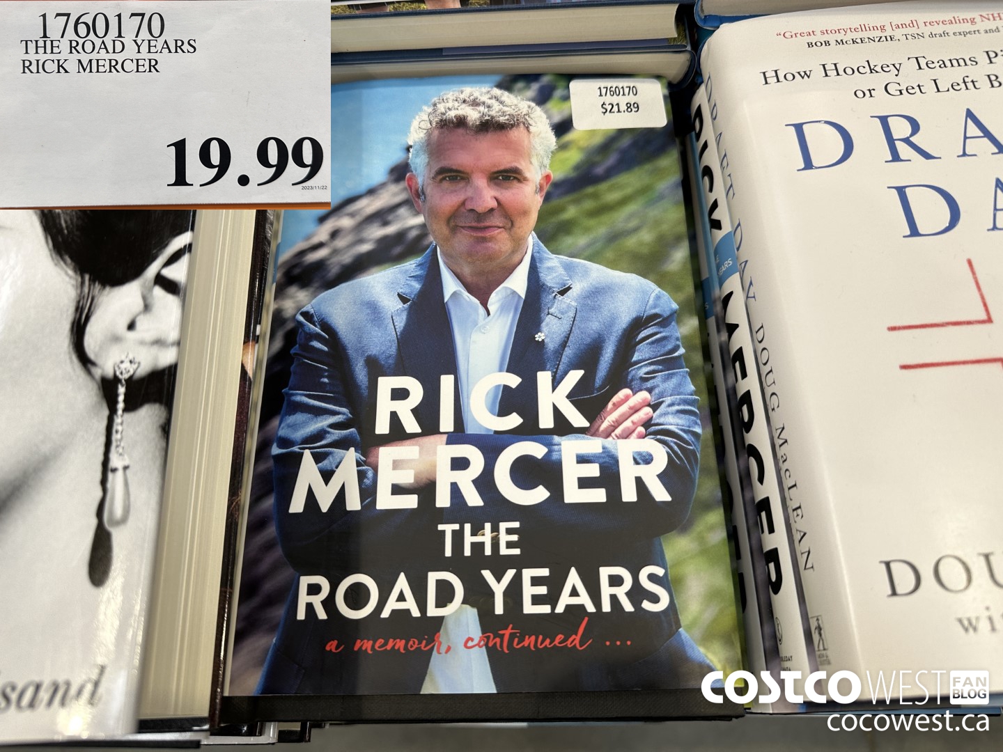 1760170 THE ROAD YEARS RICK MERCER  $19.99