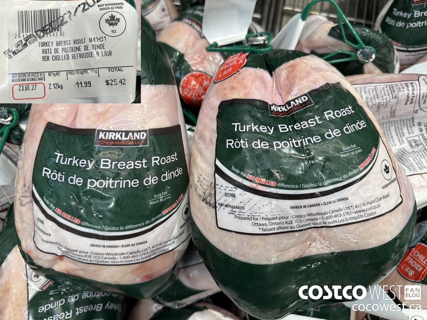41491 TURKEY BREAST ROAST $11.99
