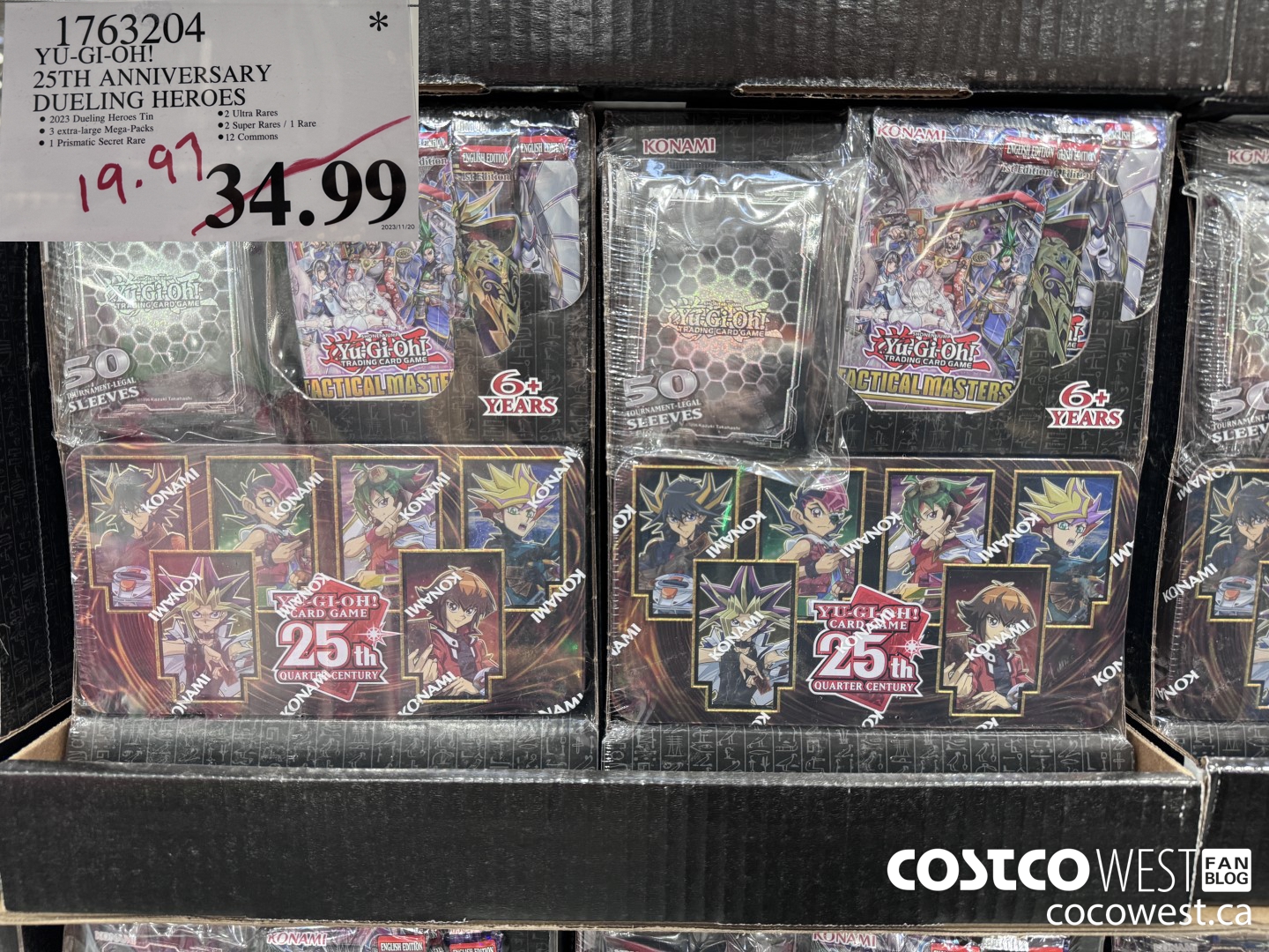 1763204 YU-GI-OH! 25TH ANNIVERSARY DUELING HEROES $19.97