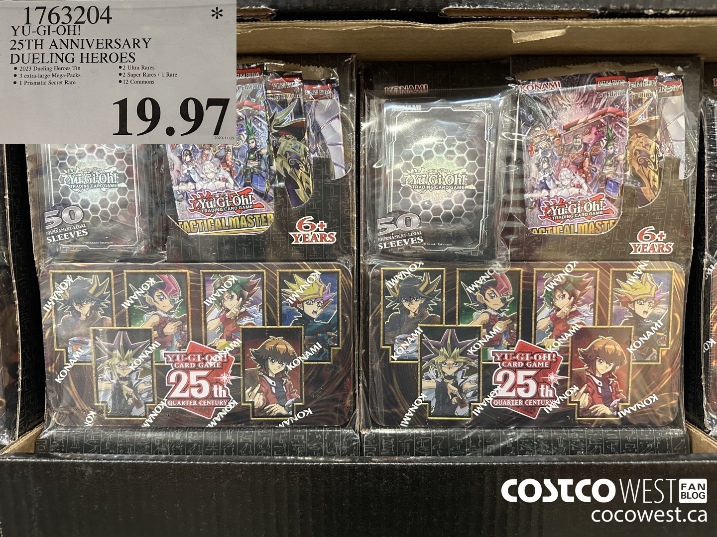 1763204 YU-GI-OH! 25TH ANNIVERSARY DUELING HEROES $19.97