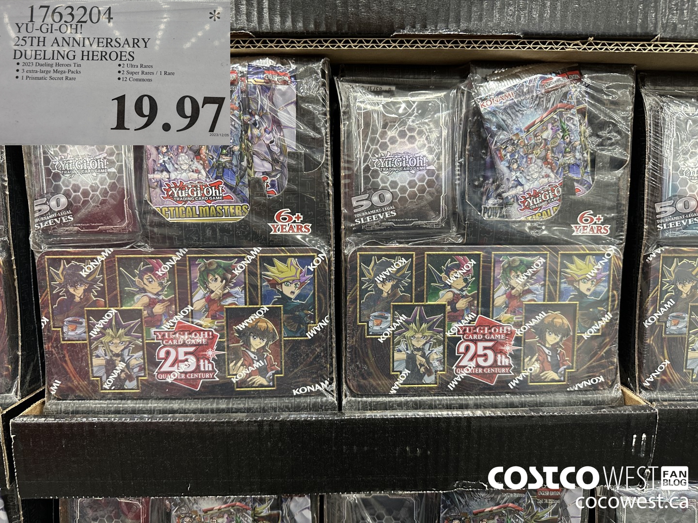 1763204 YU-GI-OH! 25TH ANNIVERSARY DUELING HEROES $19.97