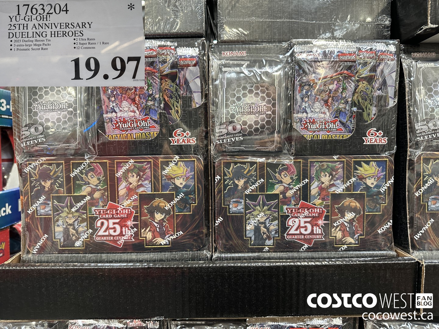1763204 YU-GI-OH! 25TH ANNIVERSARY DUELING HEROES $19.97