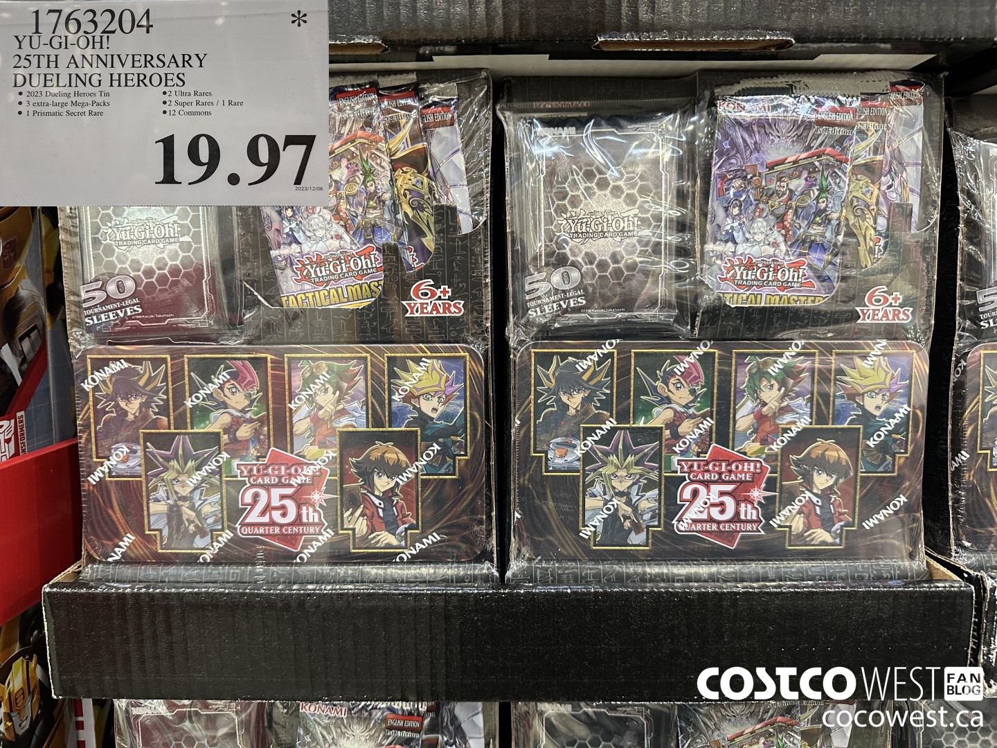 1763204 YU-GI-OH! 25TH ANNIVERSARY DUELING HEROES $19.97