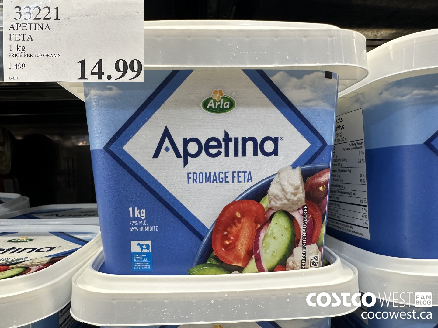 33221 APETINA FETA 1kg $14.99