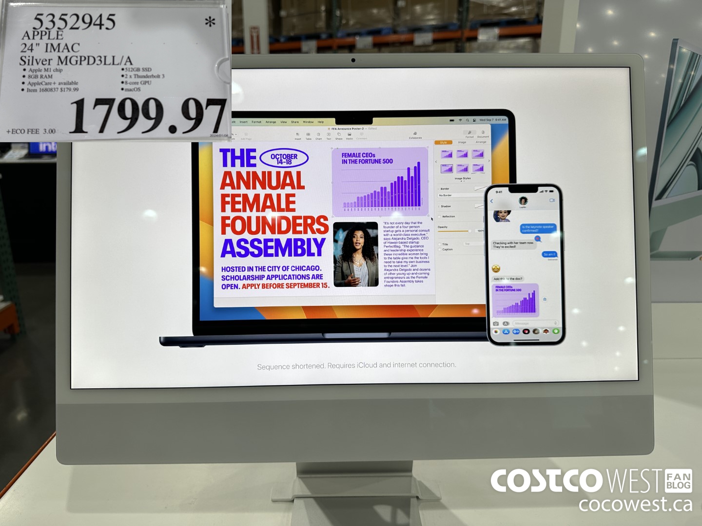 5352945 APPLE IMAC 24