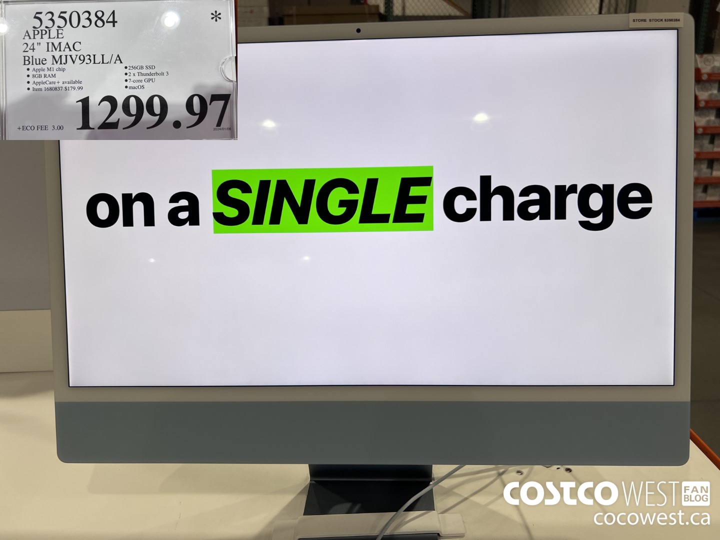 5350384 APPLE IMAC 24