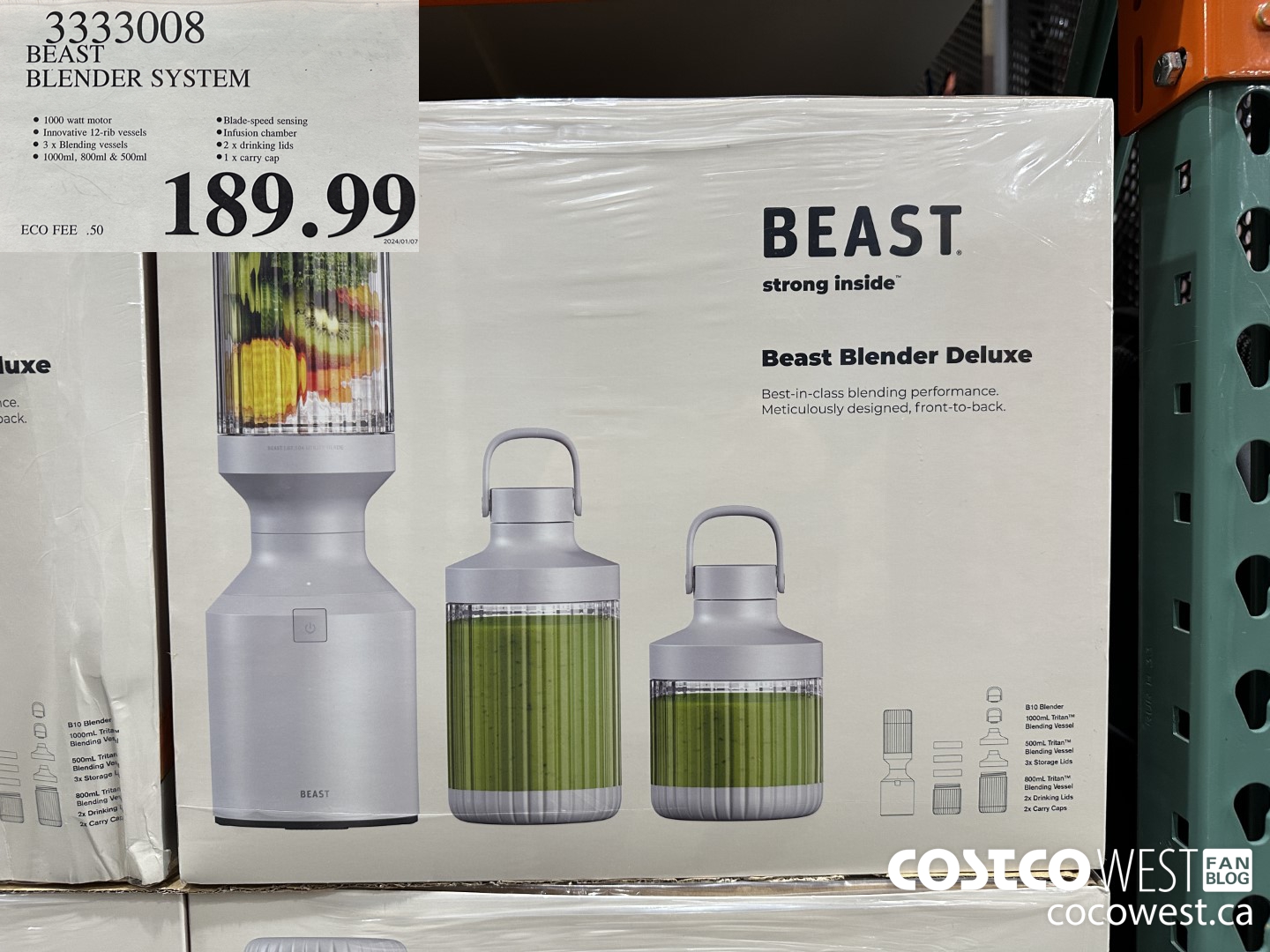 3333008 BEAST BLENDING SYSTEM $189.99