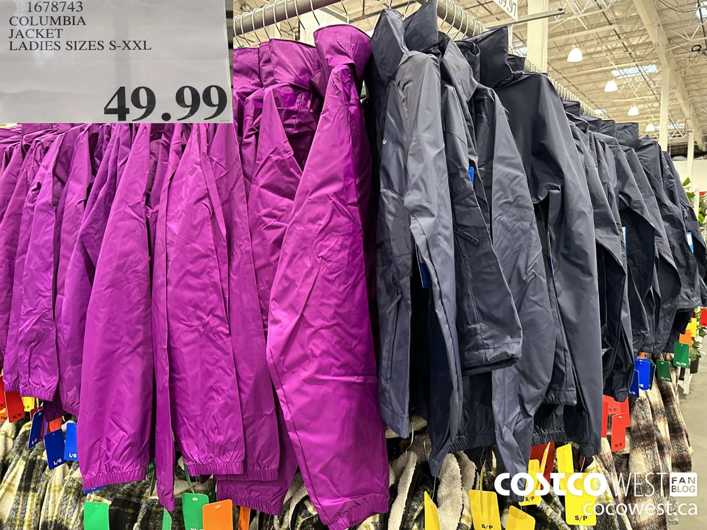 1678743 COLUMBIA JACKET LADIES SIZES S-XXL $49.99