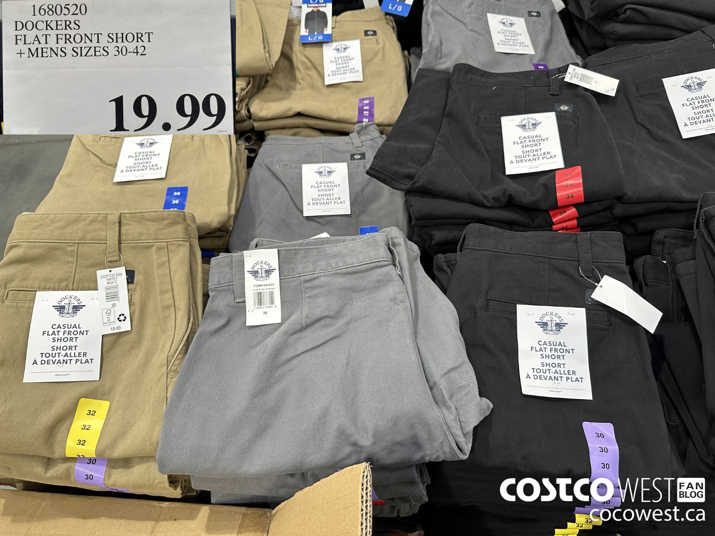 1680520 DOCKERS FLAT FRONT SHORT MENS SIZES 30-42 $19.99