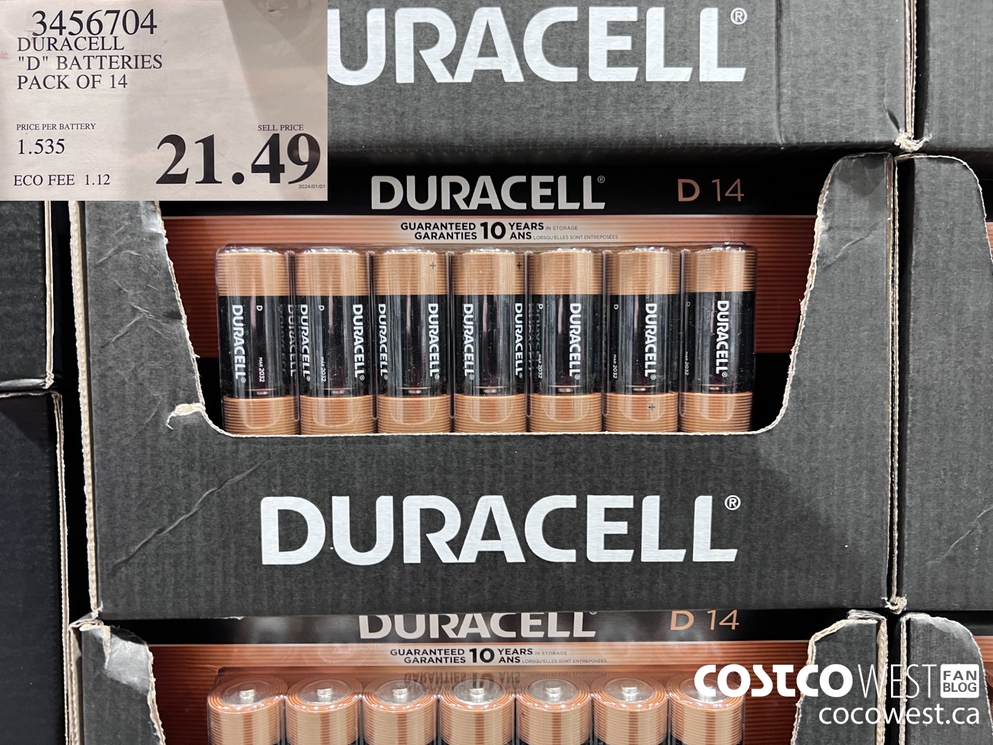 3456704 “DURACELL 