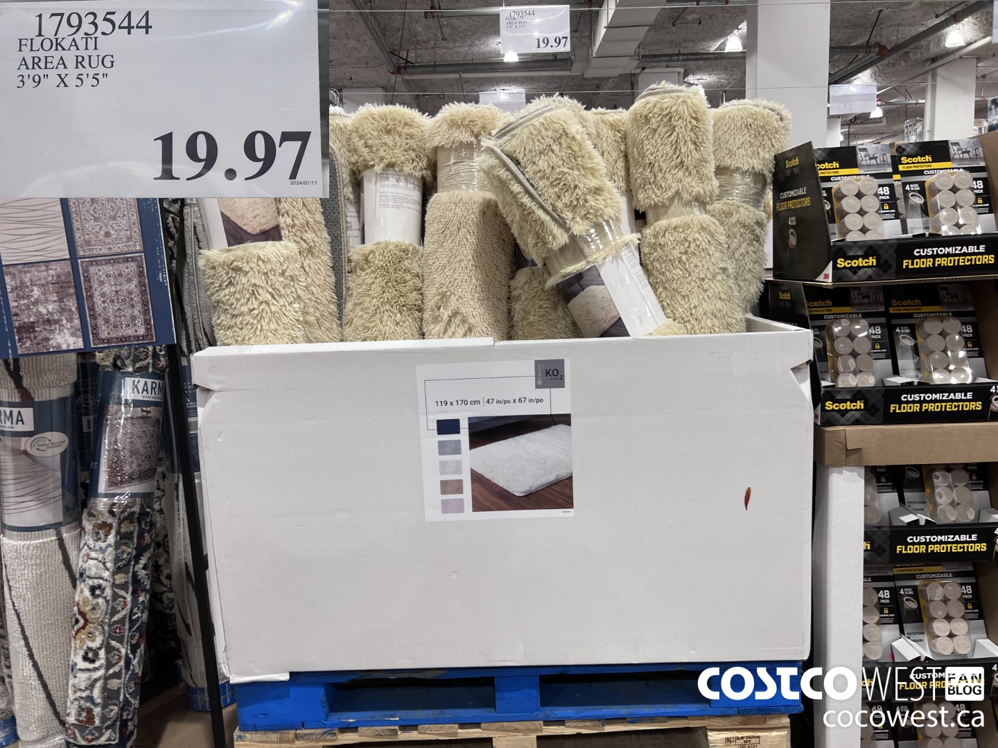 1793544 FLOKATI AREA RUG 3'9