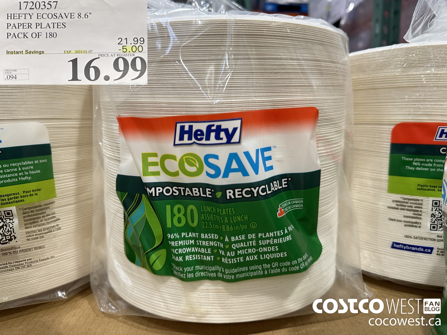 1720357 HEFTY ECOSAVE 8.6