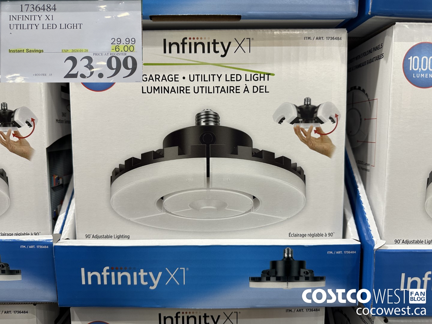 1736484 INFINITY X1 UTILITY LED LIGHT ($6.00 INSTANT SAVINGS EXPIRES ON 2024-01-28) $23.99