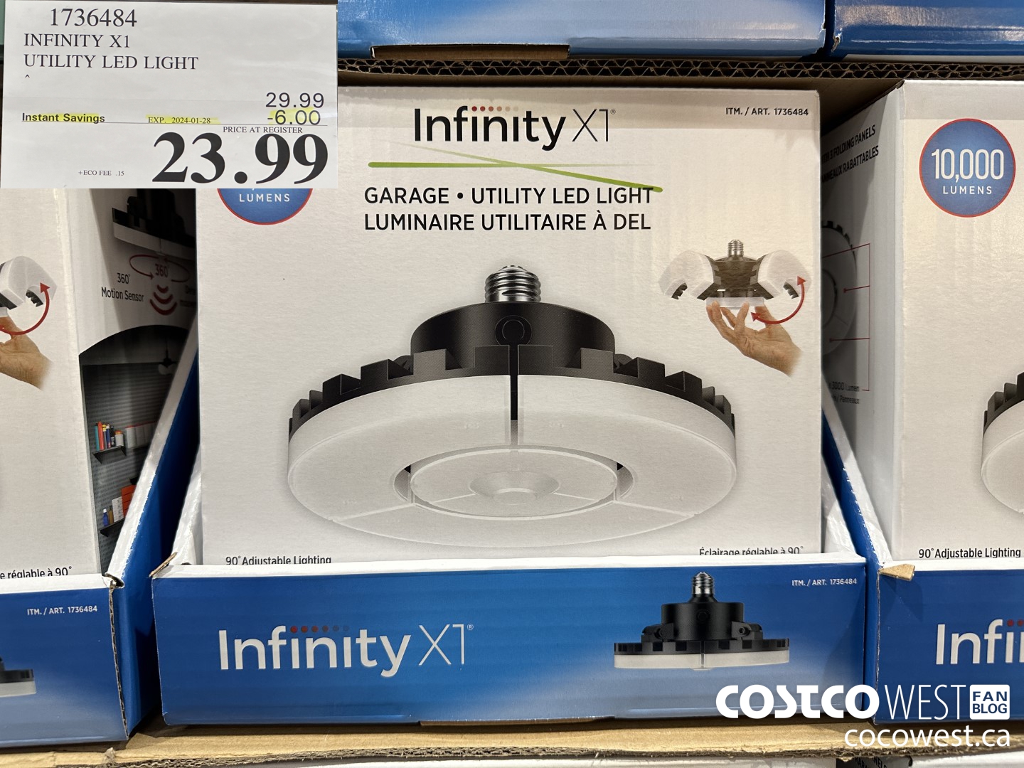 1736484 INFINITY X1 UTILITY LED LIGHT ($6.00 INSTANT SAVINGS EXPIRES ON 2024-01-28) $23.99
