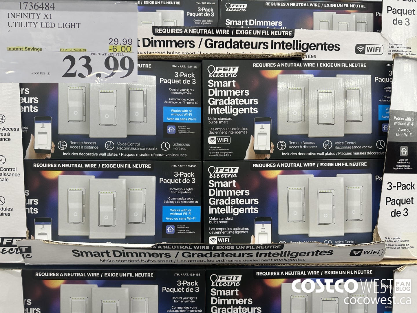 1736484 INFINITY X1 UTILITY LED LIGHT ($6.00 INSTANT SAVINGS EXPIRES ON 2024-01-28) $23.99