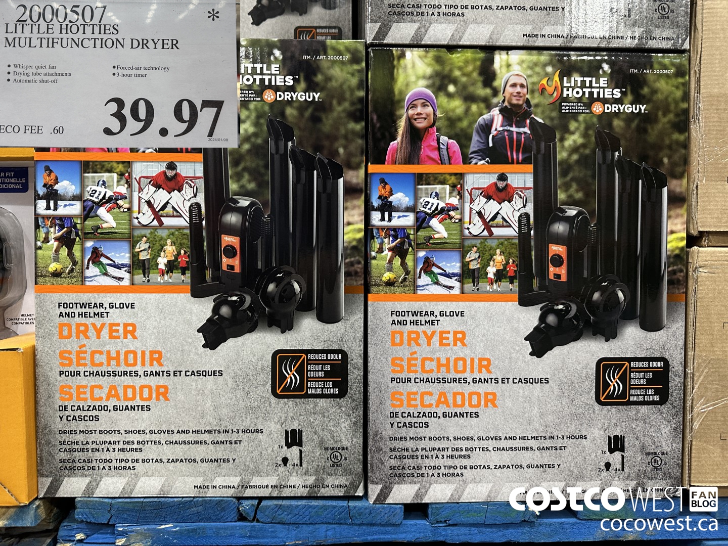 2000507 LITTLE HOTTIES MULTIFUNCTION DRYER $39.97