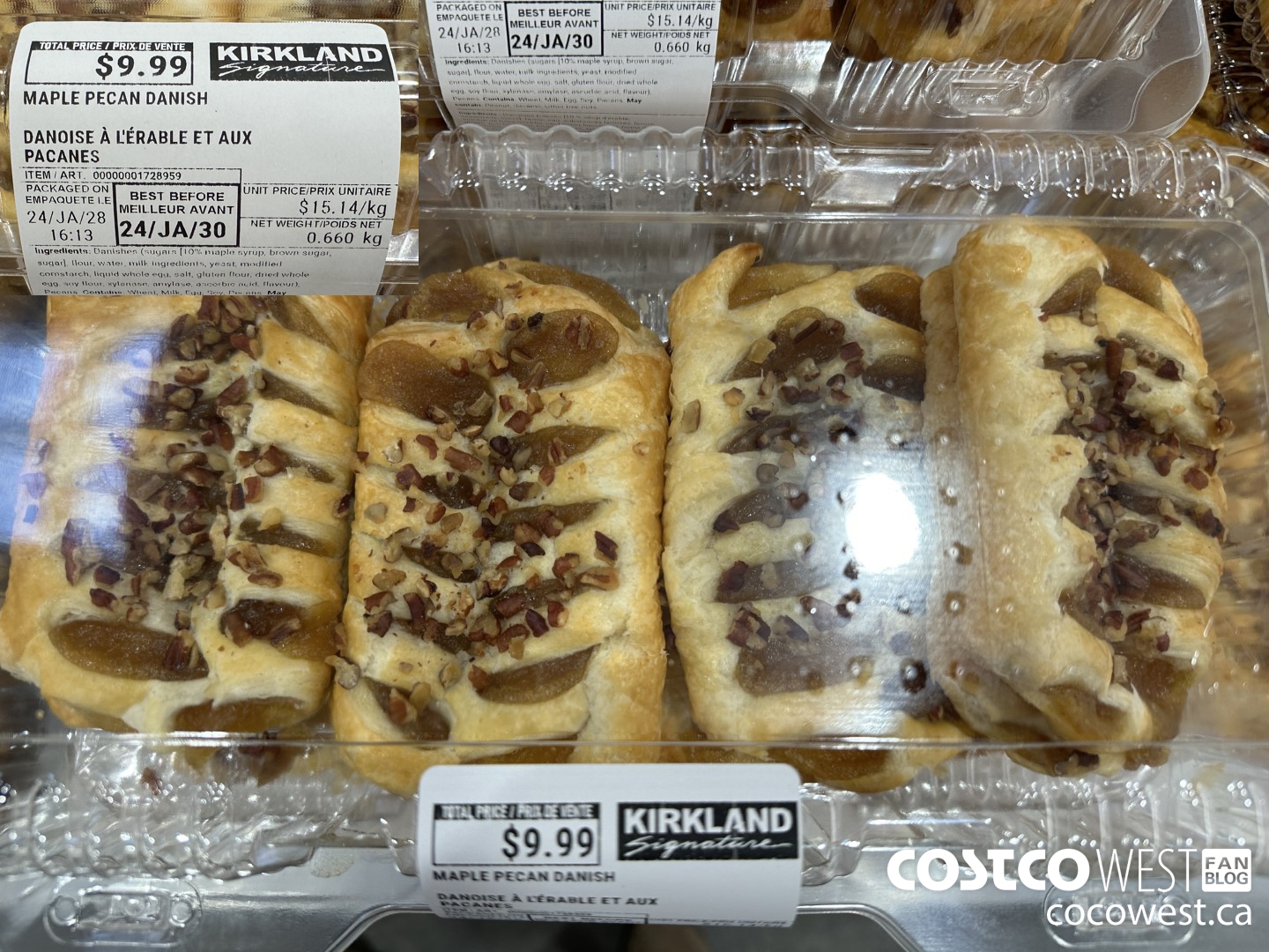 1728959 MAPLE PECAN DANISH $9.99