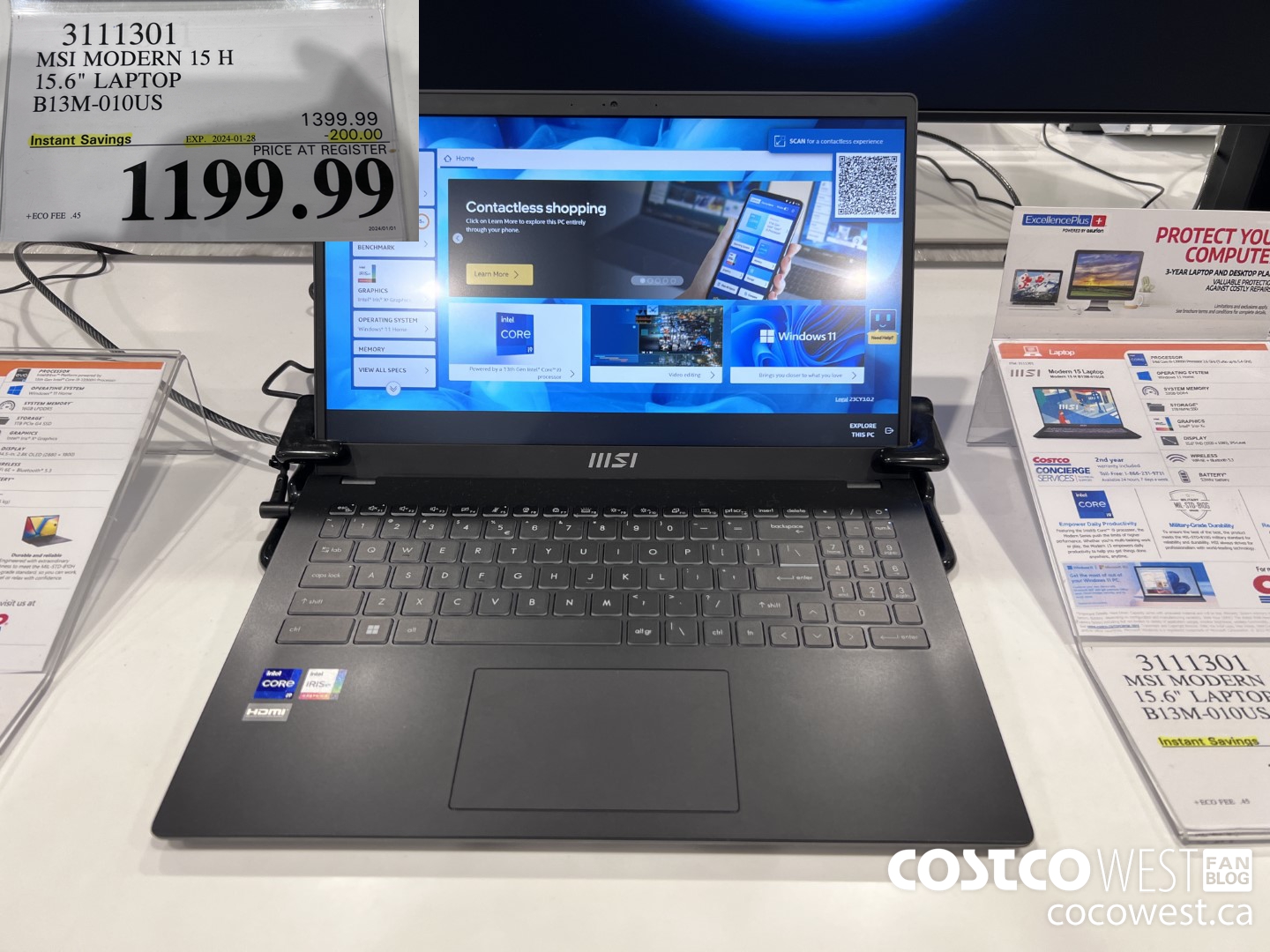 3111301 MSI MODERN 15 H 15.6