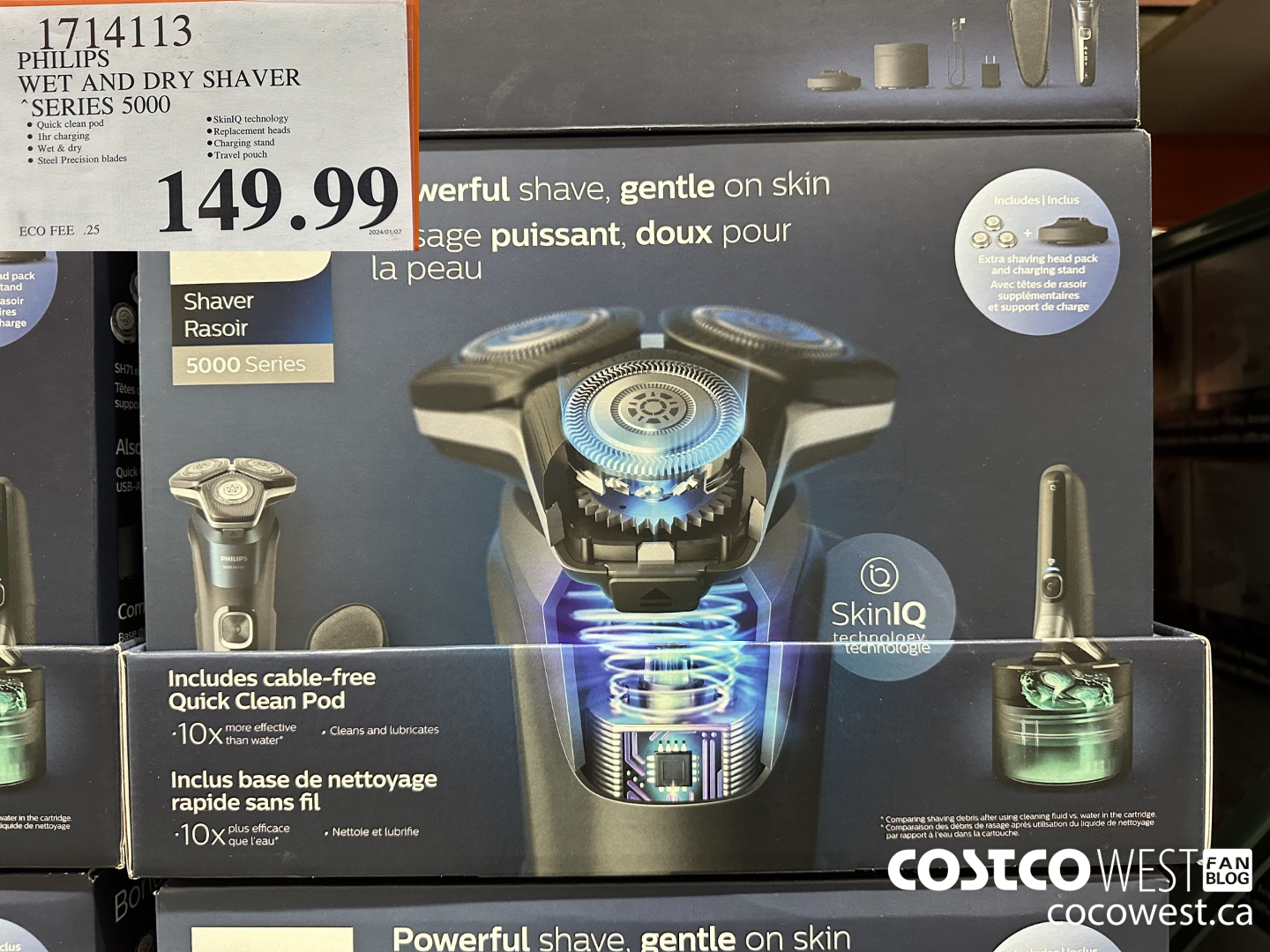 1714113 PHILIPS WET AND DRY SHAVER SERIES 5000 $149.99