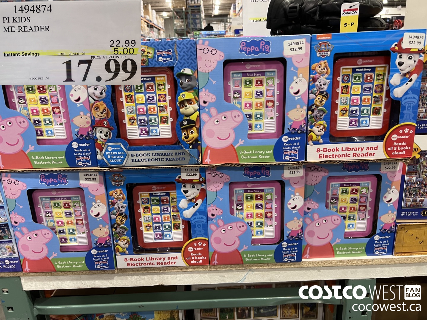 1494874 PI KIDS ME-READER ($5.00 INSTANT SAVINGS EXPIRES ON 2024-01-21) $17.99