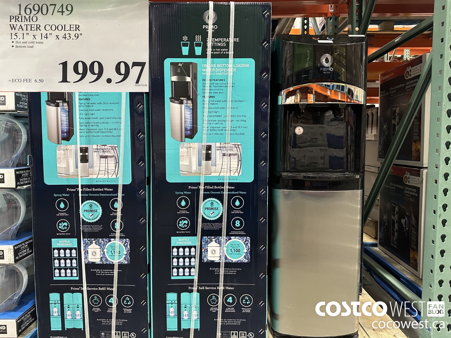 1690749 PRIMO WATER COOLER 15.1