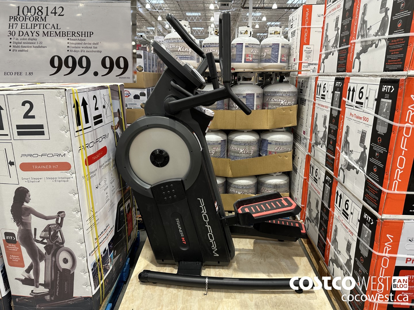 1008142 PROFORM H7 ELIPTICAL 30 DAYS MEMBERSHIP $999.99